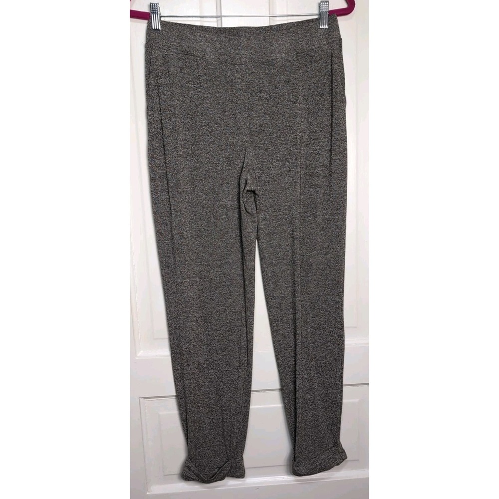 J Jill Wearever Pants Brown Vacation Lounge Women's S (1067)